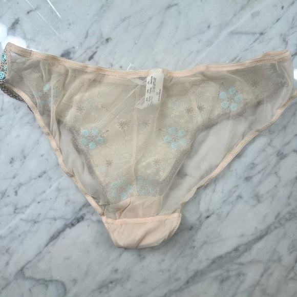 Harlequin Panache Soria Elegant Lace Embroidered Lingerie Set 34F M - Picture 10 of 13